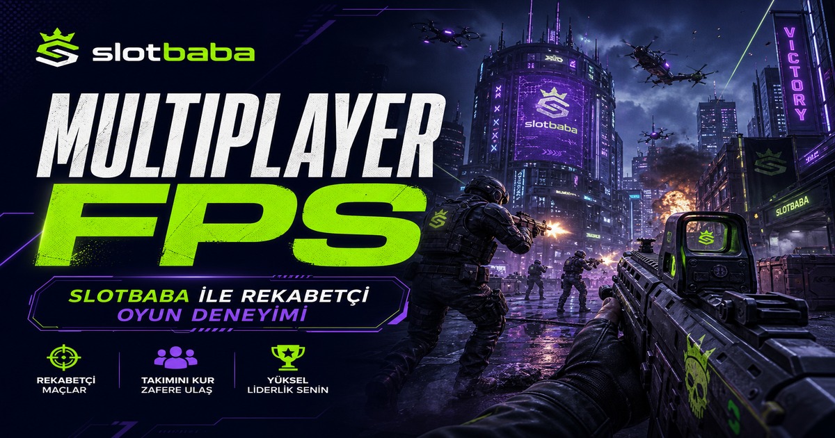 Multiplayer FPS oyunları kapak görseli