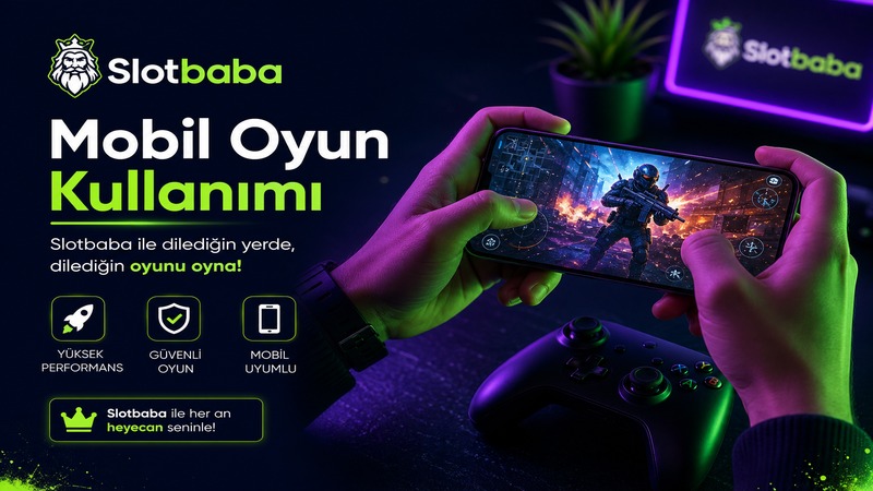 Mobil oyun kullanım görseli