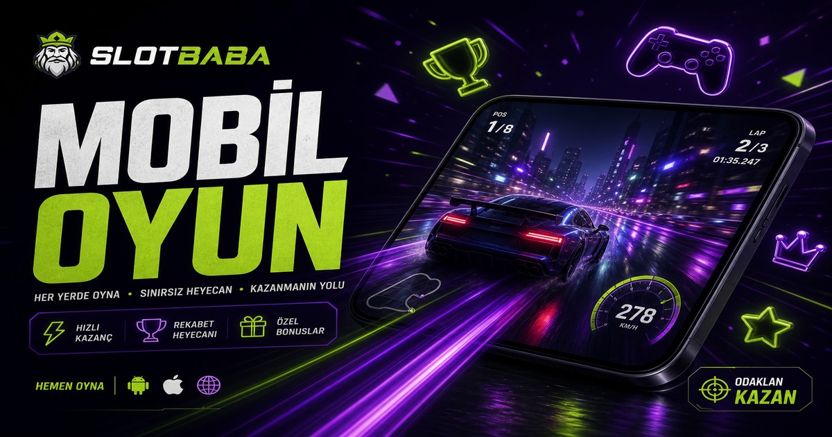 Mobil oyun deneyimi kapak görseli