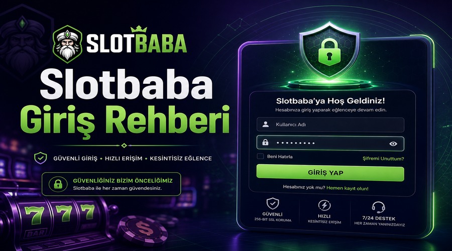 Slotbaba resmi giriş rehberi kapak görseli