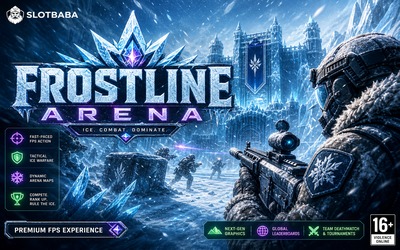 FrostLine Arena buz temalı FPS