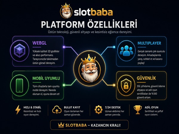 Slotbaba platform özellikleri detay görseli